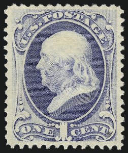 Sale 976, Lot 1603, 1875-79 Continental and American Bank Note Co. Issues (Scott 178-191)