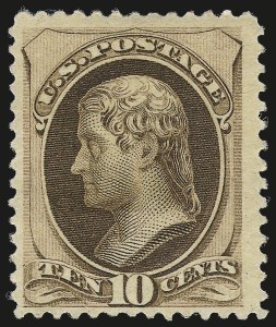 Sale 976, Lot 1612, 1875-79 Continental and American Bank Note Co. Issues (Scott 178-191)