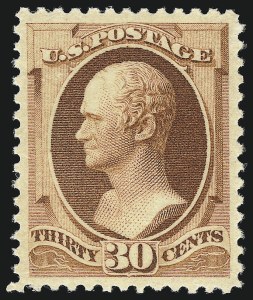 Sale 976, Lot 1637, 1881-87 American Bank Note Co. Issues (Scott 205-218)