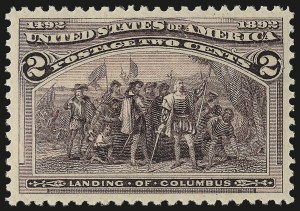 Sale Number 976, Lot Number 1673, 1893 Columbian Issue (1c thru 8c, Scott 230-236)