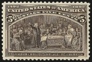 Sale Number 976, Lot Number 1681, 1893 Columbian Issue (1c thru 8c, Scott 230-236)