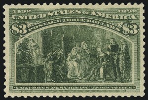 Sale Number 976, Lot Number 1707, 1893 Columbian Issue ($2.00 thru $5.00, Scott 242-245) Sale Number 976, Lot Number 1707, 1893 Columbian Issue ($2.00 thru $5.00, Scott 242-245)