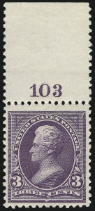 Sale 976, Lot 1731, 1894 Unwatermarked Bureau Issue (Scott 246-263)