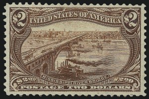 Sale 976, Lot 1831, 1898 Trans-Mississippi Issue (Scott 285-293)