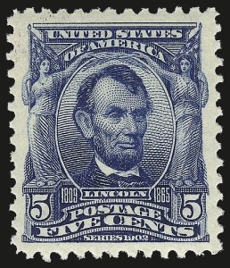 Sale 976, Lot 1855, 1902-08 Issues (Scott 300-313)