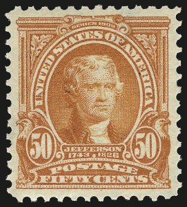 Sale 976, Lot 1872, 1902-08 Issues (Scott 300-313)
