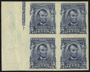 Sale 976, Lot 1893, 1902-08 Issues (Scott 314A-322)