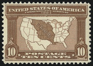 Sale Number 976, Lot Number 1908, 1904 Louisiana Purchase, Jamestown Issues (Scott 323-330)