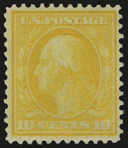 Sale 976, Lot 1952, 1909 Bluish Paper Issue (Scott 357-366)