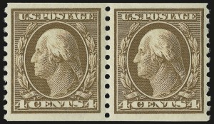 Sale 976, Lot 2027, 1913-15 Washington-Franklin Issues (Scott 424-460)