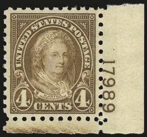 Sale 976, Lot 2168, 1922-29 Issues (Scott 574-657a, including Scott 613)
