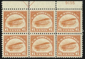 Sale 976, Lot 2216, Air Post (Scott C1-C12, including Inverted Jenny)