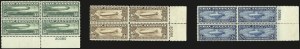 Sale 976, Lot 2236, Air Post Graf Zeppelin Issue (Scott C13-C15)