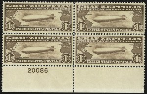 Sale 976, Lot 2245, Air Post Graf Zeppelin Issue (Scott C13-C15)