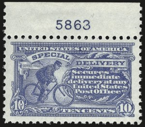 Sale 976, Lot 2267, Special Delivery, Registration (E, F)