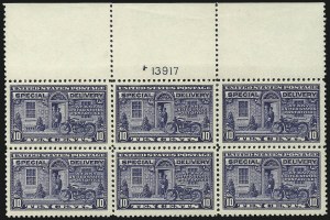 Sale 976, Lot 2269, Special Delivery, Registration (E, F)