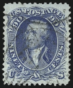 Sale Number 978, Lot Number 1019, 1861-66 Issue Sale Number 978, Lot Number 1019, 1861-66 Issue