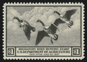 Sale 978, Lot 1185, Hunting Permits
