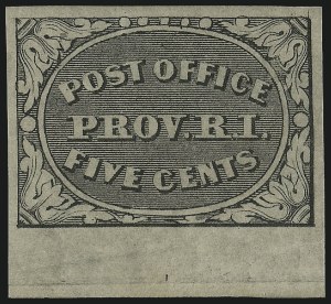 Sale Number 982, Lot Number 5003, Postmasters Provisionals