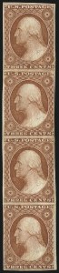 Sale 982, Lot 5050, 1c-3c 1851-56 Issue (Scott 5-11)