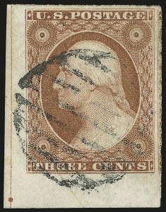 Sale 982, Lot 5051, 1c-3c 1851-56 Issue (Scott 5-11)