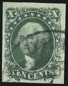 Sale 982, Lot 5086, 5c-12c 1851-56 Issue (Scott 12-17)