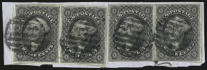 Sale 982, Lot 5096, 5c-12c 1851-56 Issue (Scott 12-17)