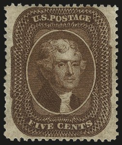 Sale Number 982, Lot Number 5133, 5c 1857-60 Issue (Scott 27-30A) Sale Number 982, Lot Number 5133, 5c 1857-60 Issue (Scott 27-30A)
