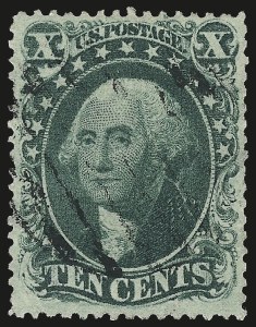 Sale Number 982, Lot Number 5142, 10c-90c 1857-60 Issue (Scott 31-39) Sale Number 982, Lot Number 5142, 10c-90c 1857-60 Issue (Scott 31-39)