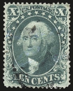 Sale 982, Lot 5146, 10c-90c 1857-60 Issue (Scott 31-39)