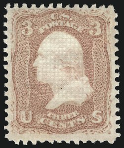 Sale 982, Lot 5255, 1867-68 Grilled Issue (E Grill - Scott 86-91)