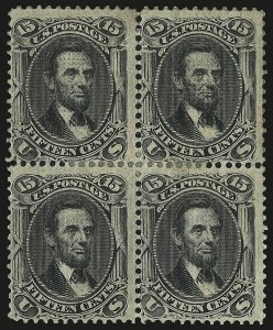 Sale 982, Lot 5280, 1867-68 Grilled Issue (F Grill - Scott 92-101)