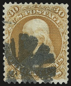 Sale 982, Lot 5283, 1867-68 Grilled Issue (F Grill - Scott 92-101)