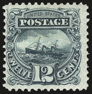 Sale 982, Lot 5384, 1875 Re-Issue of 1869 Pictorial Issue (Scott 123-133a)
