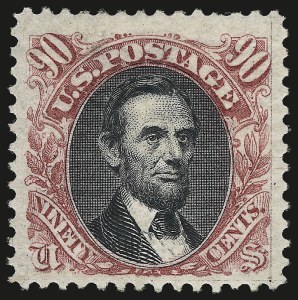 Sale 982, Lot 5399, 1875 Re-Issue of 1869 Pictorial Issue (Scott 123-133a)