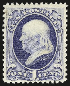 Sale 982, Lot 5481, 1875-79 Continental and American Bank Note Co. Issues (Scott 178-191)