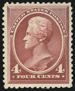 Sale Number 982, Lot Number 5510, 1881-87 American Bank Note Co. Issues (Scott 205-218) Sale Number 982, Lot Number 5510, 1881-87 American Bank Note Co. Issues (Scott 205-218)