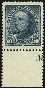 Sale 982, Lot 5525, 1890-93 Issue (Scott 219-229)