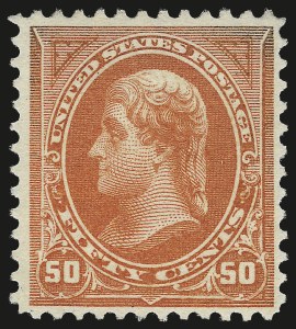 Sale 982, Lot 5600, 1894 Unwatermarked Bureau Issue (Scott 246-263)