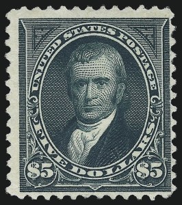 Sale 982, Lot 5607, 1894 Unwatermarked Bureau Issue (Scott 246-263)