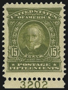 Sale 982, Lot 5686, 1902-08 Issues (Scott 300-322)