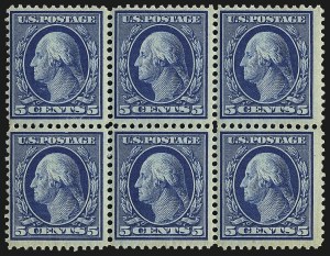 Sale 982, Lot 5728, 1908-10 Washington-Franklin Issues (Scott 331-356)