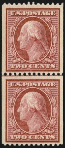 Sale 982, Lot 5740, 1908-10 Washington-Franklin Issues (Scott 331-356)