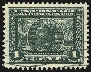 Sale 982, Lot 5782, 1913-15 Panama-Pacific Issue (Scott 397-404)