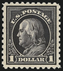 Sale 982, Lot 5857, 1913-15 Washington-Franklin Issues (Scott 424-460)