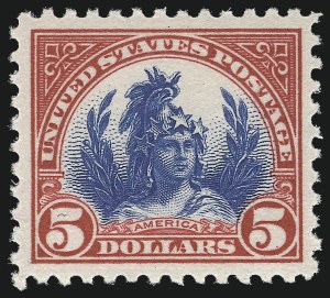 Sale Number 982, Lot Number 5958, 1922-29 Issues (Scott 551-573) Sale Number 982, Lot Number 5958, 1922-29 Issues (Scott 551-573)