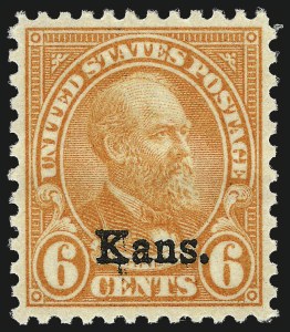 Sale 982, Lot 6003, Kans.-Nebr. Overprints (Scott 659-678)