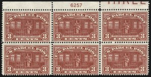 Sale 982, Lot 6168, Postal Note, Parcel Post (PN, Q, JQ, QE)