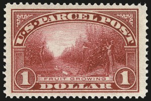 Sale Number 982, Lot Number 6184, Postal Note, Parcel Post (PN, Q, JQ, QE)