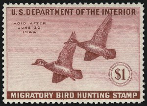 Sale Number 982, Lot Number 6214, Hunting Permits